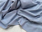 JERSEY COTON 2% ÉLASTHANNE TUBULAIRE 70CM CÔTE 1X1 BLUE BLIZZARD - My Little Coupon