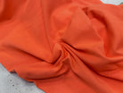 JERSEY COTON 2% ÉLASTHANNE TUBULAIRE 70CM CÔTE 1X1 CORAL ROSE - My Little Coupon