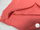 JERSEY COTON 2% ÉLASTHANNE TUBULAIRE 70CM CÔTE 1X1 DEEP SEA CORAL - My Little Coupon