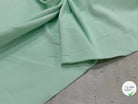 JERSEY COTON 2% ÉLASTHANNE TUBULAIRE 70CM CÔTE 1X1 HONEYDEW - My Little Coupon