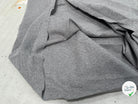 JERSEY COTON 2% ÉLASTHANNE TUBULAIRE 70CM CÔTE 1X1 LIGHT HEATHER GREY - My Little Coupon