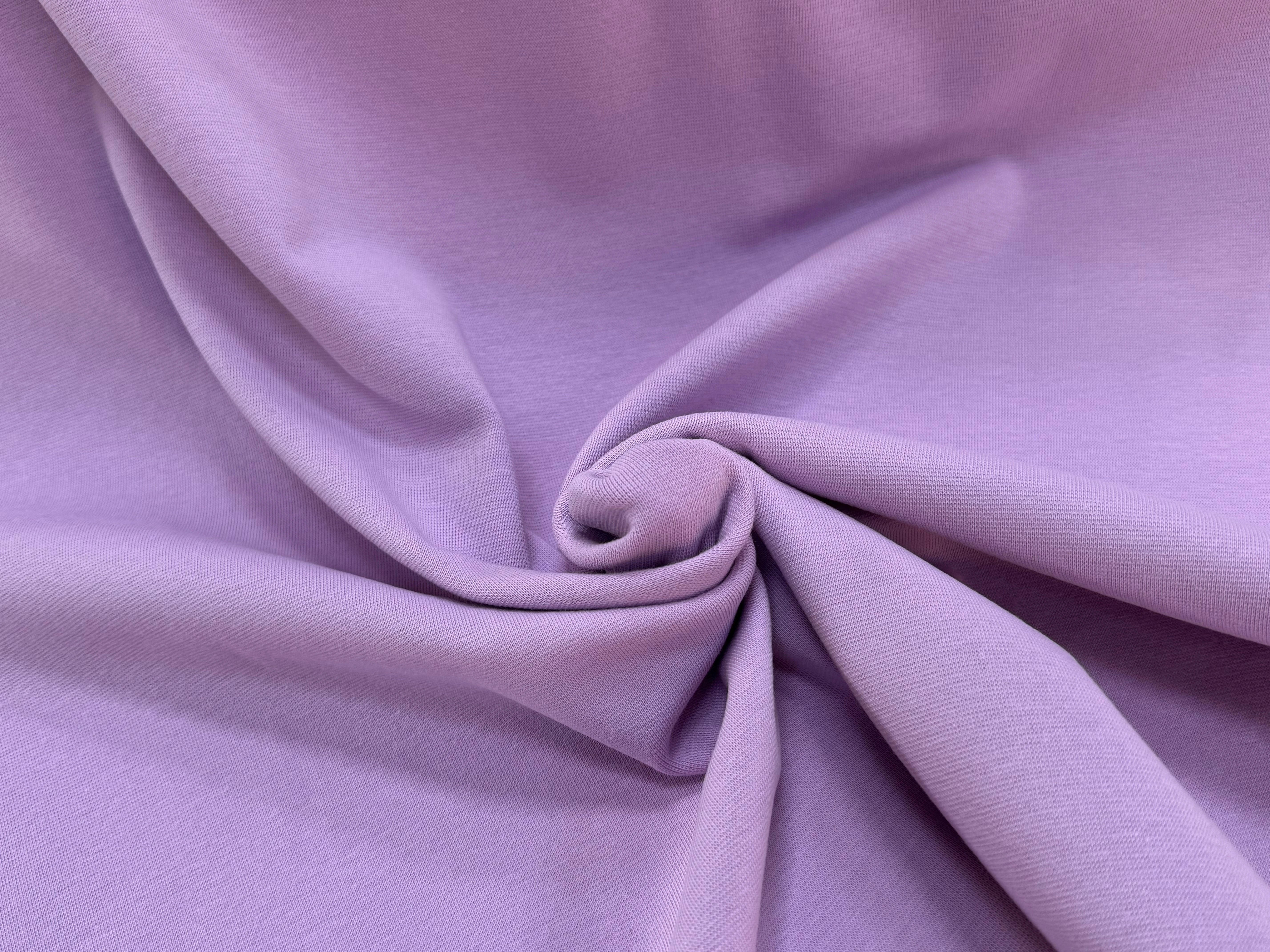 JERSEY COTON 2% ÉLASTHANNE TUBULAIRE 70CM CÔTE 1X1 LUPINE - My Little Coupon