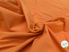 JERSEY COTON 2% ÉLASTHANNE TUBULAIRE 70CM CÔTE 1X1 MUSKMELON - My Little Coupon