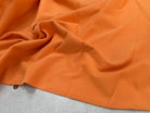 JERSEY COTON 2% ÉLASTHANNE TUBULAIRE 70CM CÔTE 1X1 MUSKMELON - My Little Coupon