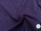 JERSEY COTON 2% ÉLASTHANNE TUBULAIRE 70CM CÔTE 1X1 PURPLE VELVET - My Little Coupon