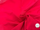 JERSEY COTON 2% ÉLASTHANNE TUBULAIRE 70CM CÔTE 1X1 ROUGE CAMUSET - My Little Coupon