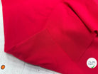 JERSEY COTON 2% ÉLASTHANNE TUBULAIRE 70CM CÔTE 1X1 ROUGE CAMUSET - My Little Coupon