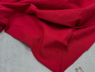 JERSEY COTON 2% ÉLASTHANNE TUBULAIRE 70CM CÔTE 1X1 SAWI RED - My Little Coupon