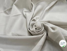 JERSEY COTON 2% ÉLASTHANNE TUBULAIRE 70CM CÔTE 1X1 WHITE ONYX - My Little Coupon