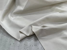 JERSEY COTON 2% ÉLASTHANNE TUBULAIRE 70CM CÔTE 1X1 WHITE ONYX - My Little Coupon