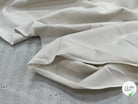 JERSEY COTON 2% ÉLASTHANNE TUBULAIRE 70CM CÔTE 1X1 WHITE ONYX - My Little Coupon
