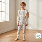 JERSEY COTON 5% ELASTHANNE MOTIFS COCCINELLES À RAYURES - My Little Coupon