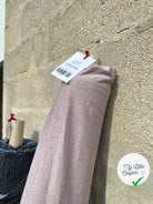 JERSEY COTON SOIE ROSE CHINÉ GRIS - My Little Coupon