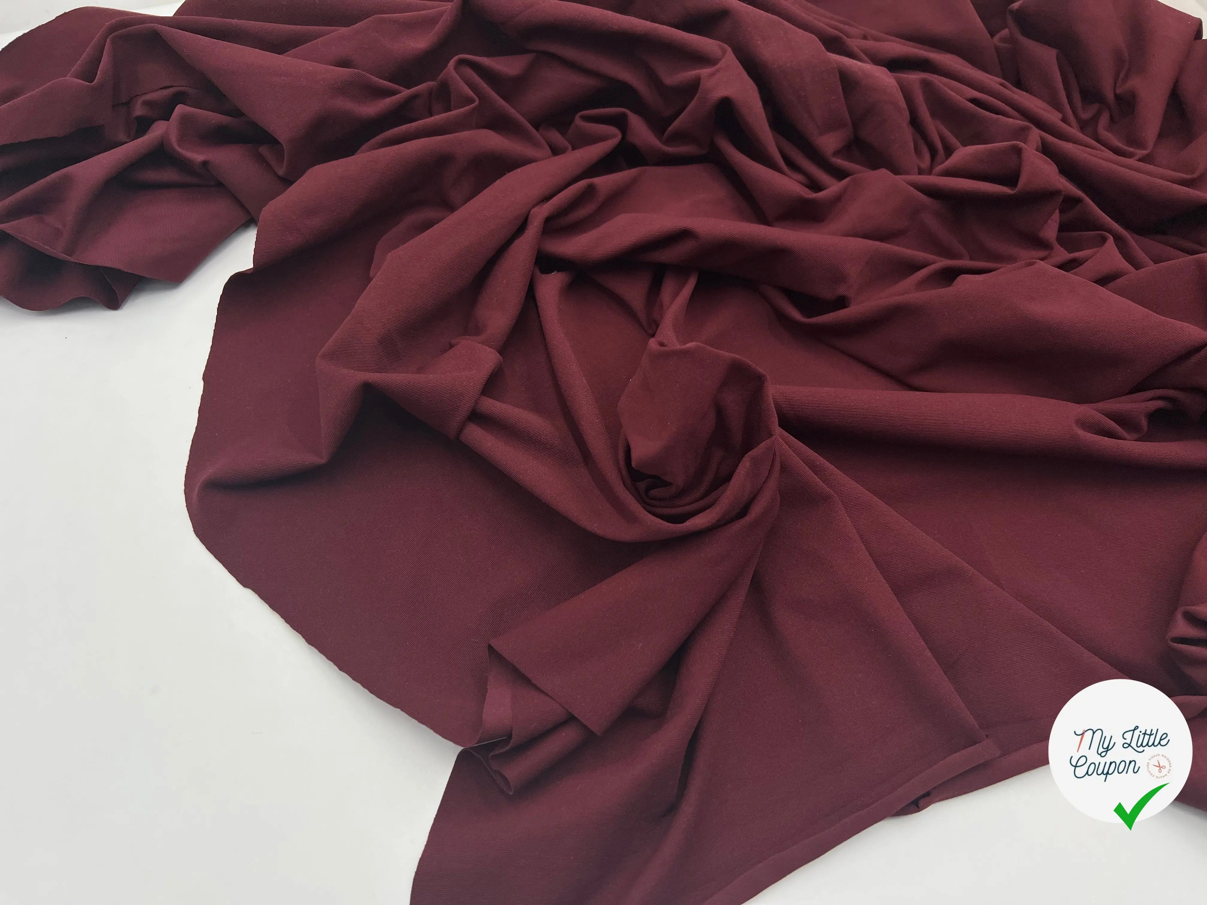 JERSEY COTON STRETCH GRAND CRU QUALITÉ SUPÉRIEURE - My Little Coupon - tissu - coudre