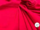 JERSEY COTON STRETCH ROUGE CHAPERON - My Little Coupon - tissu - coudre
