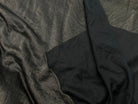 JERSEY COUTURE TRÈS FLUIDE NOIR MÉTALLISÉ GOLD - coupon de tissu de 3 mètres - My Little Coupon - tissu - coudre