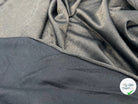 JERSEY COUTURE TRÈS FLUIDE NOIR MÉTALLISÉ GOLD - coupon de tissu de 3 mètres - My Little Coupon - tissu - coudre