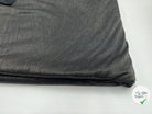 JERSEY COUTURE TRÈS FLUIDE NOIR MÉTALLISÉ GOLD - coupon de tissu de 3 mètres - My Little Coupon - tissu - coudre