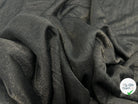 JERSEY COUTURE TRÈS FLUIDE NOIR MÉTALLISÉ GOLD - coupon de tissu de 3 mètres - My Little Coupon - tissu - coudre