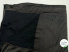 JERSEY COUTURE TRÈS FLUIDE NOIR MÉTALLISÉ GOLD - coupon de tissu de 3 mètres - My Little Coupon - tissu - coudre