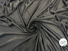 JERSEY COUTURE TRÈS FLUIDE NOIR MÉTALLISÉ GOLD - coupon de tissu de 3 mètres - My Little Coupon - tissu - coudre