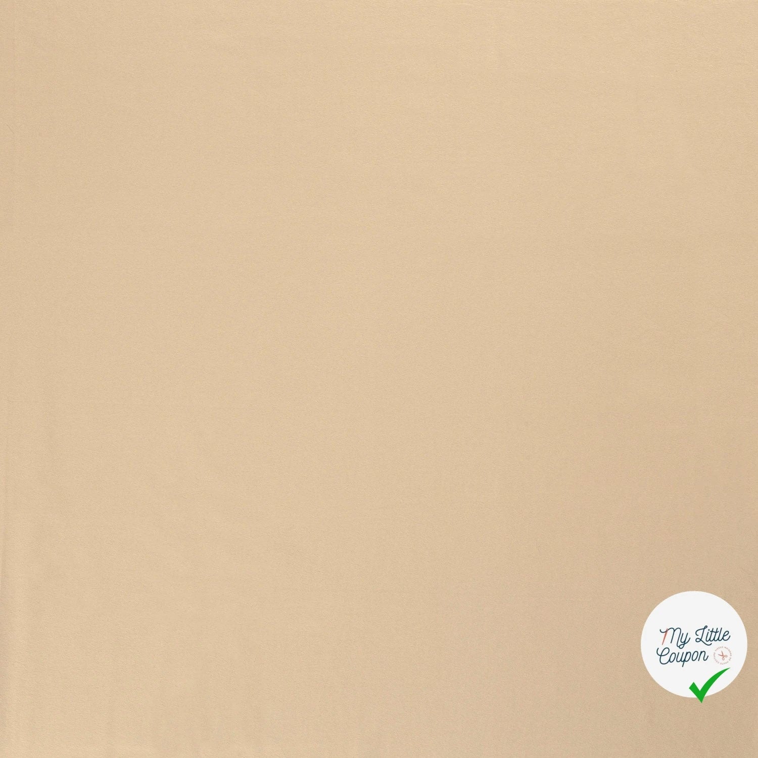 JERSEY DE COTON BELLE TENUE BEIGE - My Little Coupon
