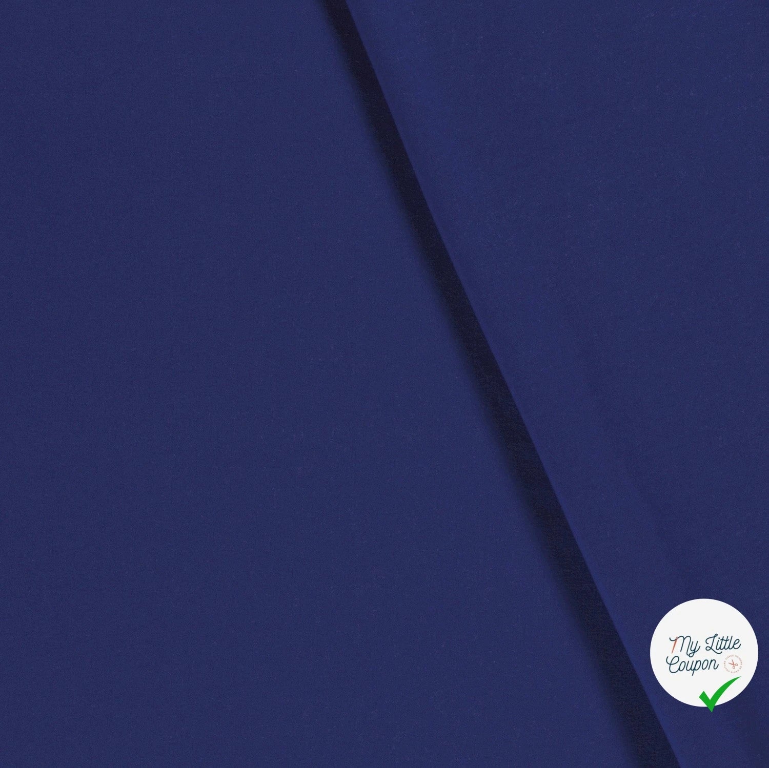 JERSEY DE COTON BELLE TENUE COBALT - My Little Coupon