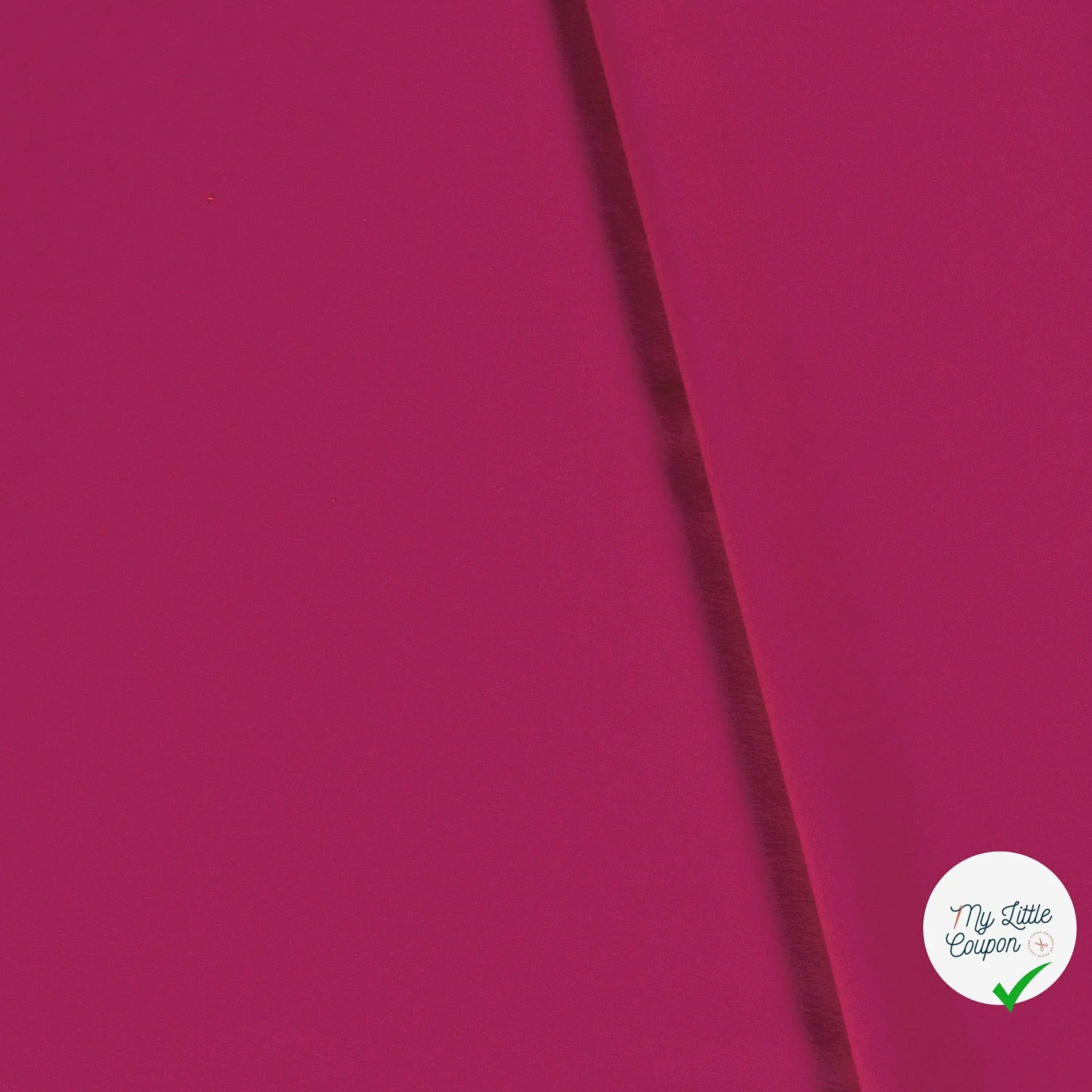 JERSEY DE COTON BELLE TENUE FUCHSIA - My Little Coupon