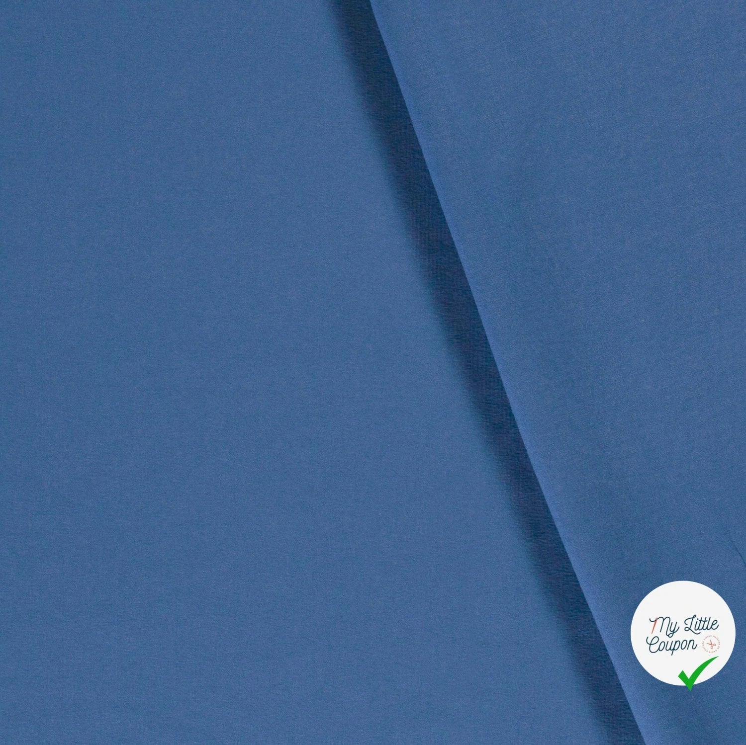 Jersey de coton belle tenue Indigo