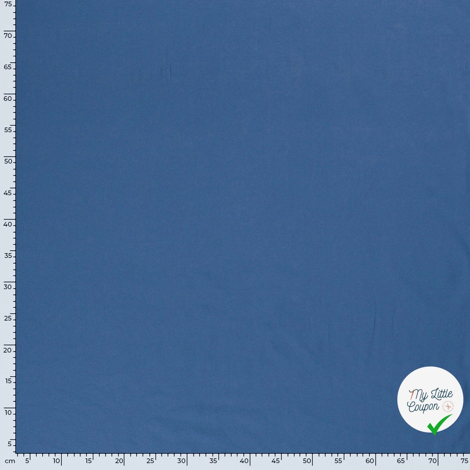 Jersey de coton belle tenue Indigo