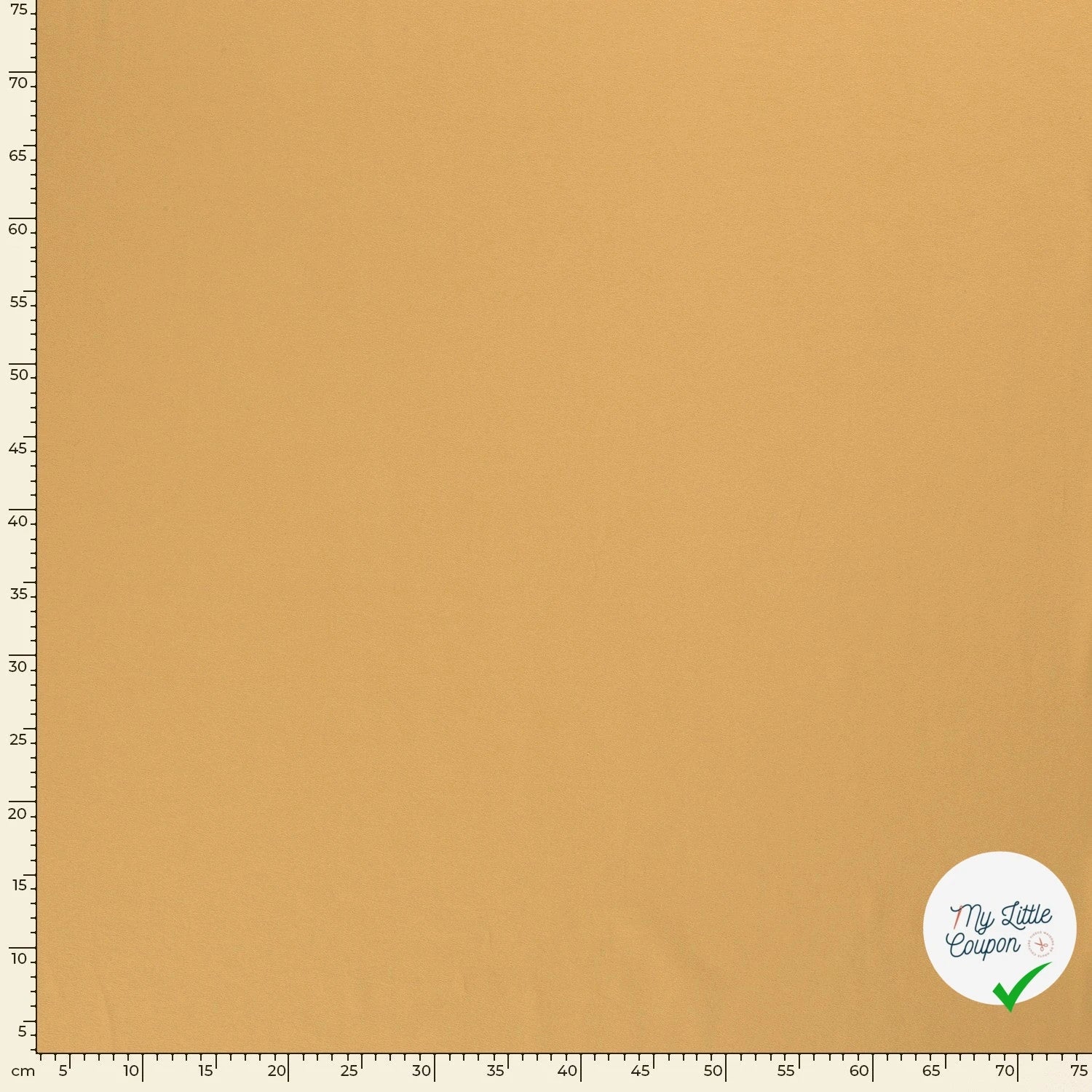 JERSEY DE COTON BELLE TENUE JAUNE CANARI - My Little Coupon