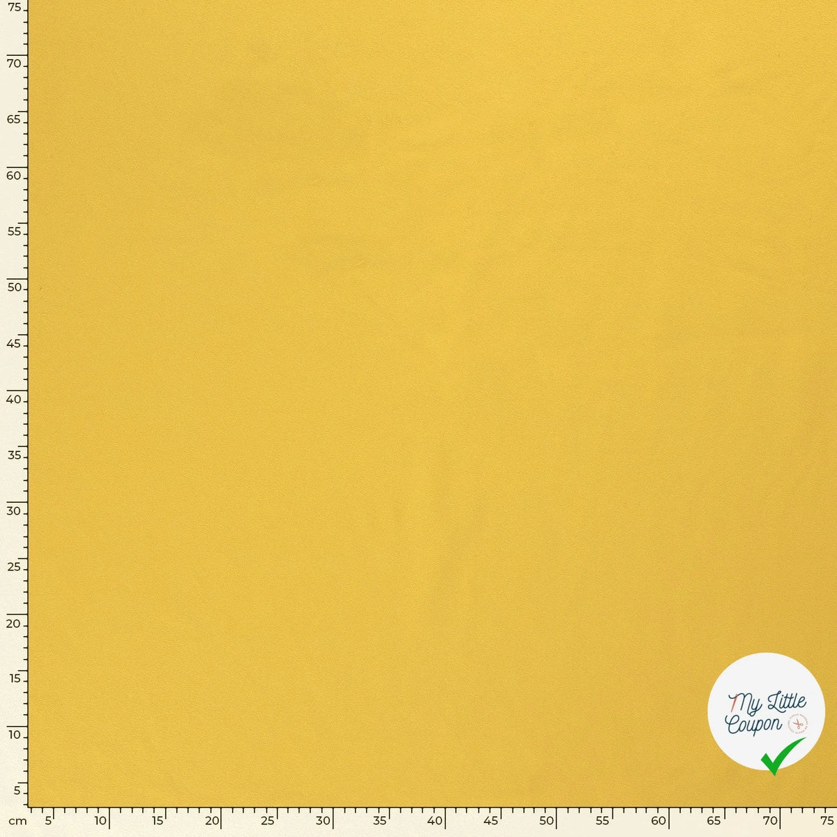 Jersey de coton belle tenue jaune