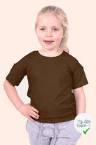 JERSEY DE COTON BELLE TENUE MARRON - My Little Coupon