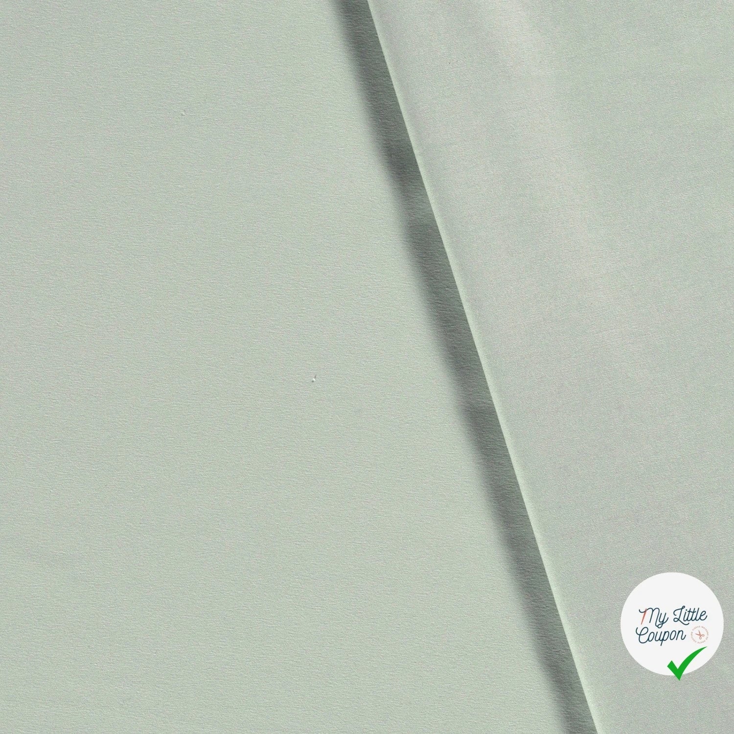 JERSEY DE COTON BELLE TENUE MENTHE - My Little Coupon