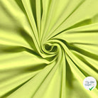 JERSEY DE COTON BELLE TENUE VERT CITRON - My Little Coupon