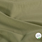 JERSEY DE COTON BELLE TENUE VERT OLIVE - My Little Coupon