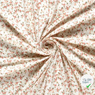 JERSEY DE COTON FLEURS BLANC CASSÉ - My Little Coupon