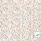 Jersey de coton fleurs blanc cassé