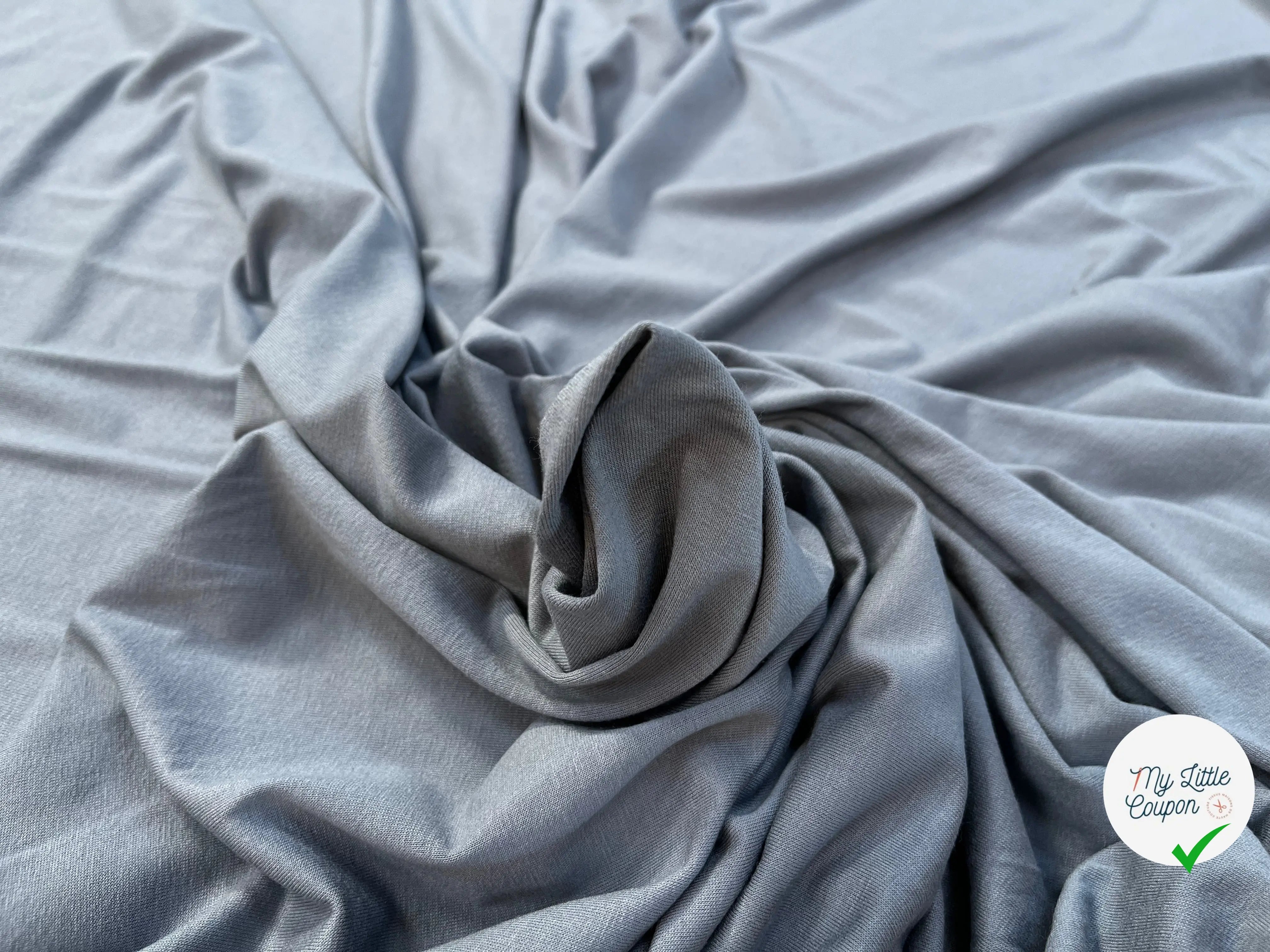 JERSEY DE COTON GRIS - My Little Coupon
