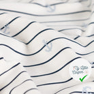 JERSEY DE COTON IMPRIMÉ ANCRES FOND BLEU MARINE - My Little Coupon