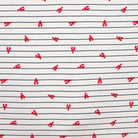 JERSEY DE COTON IMPRIMÉ HOMARDS FOND BLEU MARINE - My Little Coupon