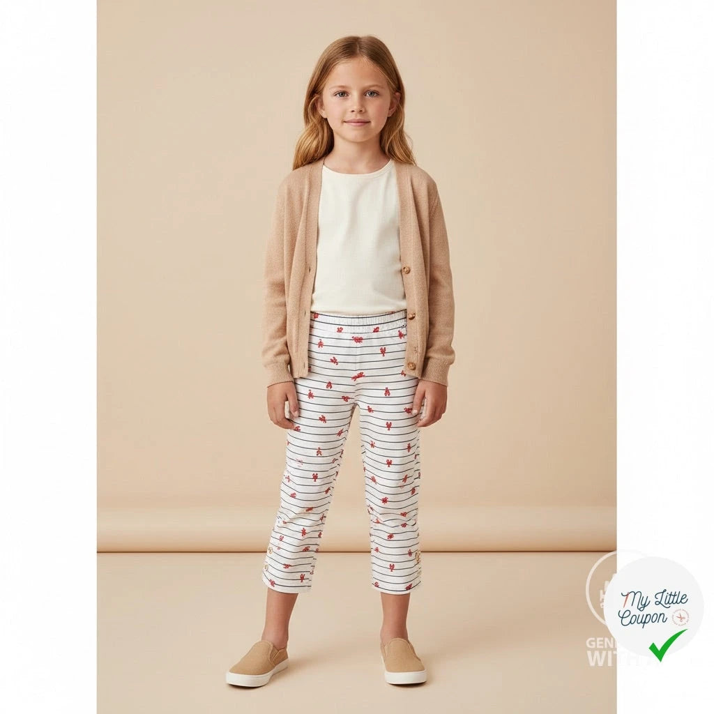 JERSEY DE COTON IMPRIMÉ HOMARDS FOND BLEU MARINE - My Little Coupon