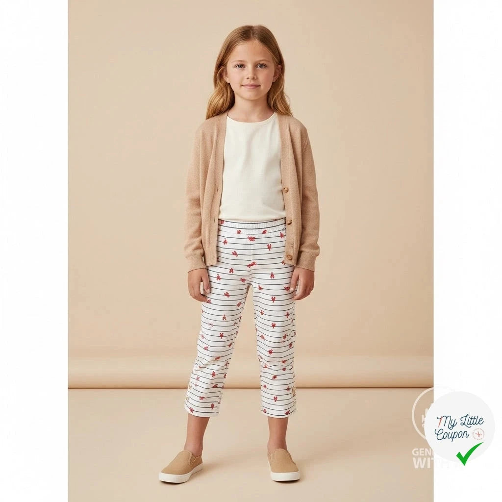 JERSEY DE COTON IMPRIMÉ HOMARDS FOND BLEU MARINE - My Little Coupon