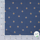 JERSEY DE COTON IMPRIMÉ THÈME MARIN FOND BLEU MARINE - My Little Coupon