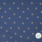 JERSEY DE COTON IMPRIMÉ THÈME MARIN FOND BLEU MARINE - My Little Coupon