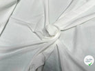 JERSEY DE COTON LÉGER DOUX BLANC - My Little Coupon