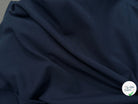 JERSEY DE COTON LOURD EXTENSIBLE BLEU MARINE - My Little Coupon