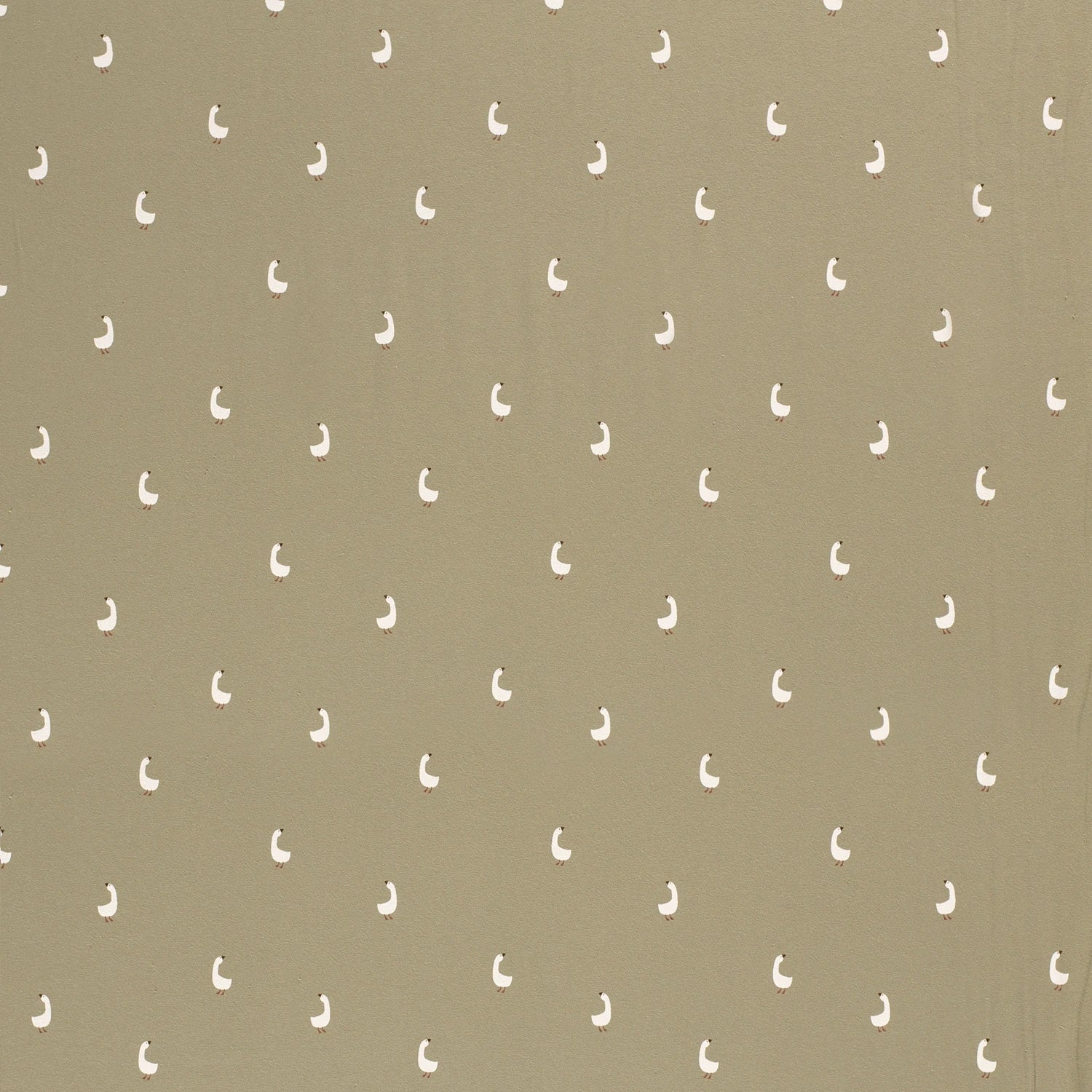 Jersey de coton oies vert olive