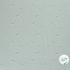 Jersey de coton paresseux bleu bébé
