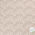 Jersey de coton petites fleurs blanc cassé